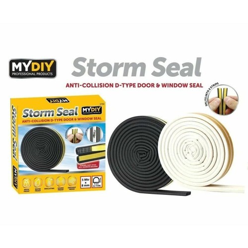 Rubber seal weather strip - 5m,