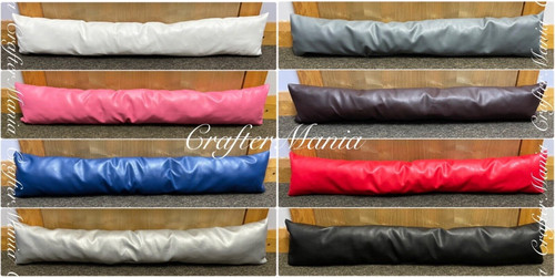 Faux pvc leather draught - leather,