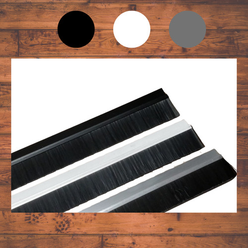 Door aluminum brush - door,