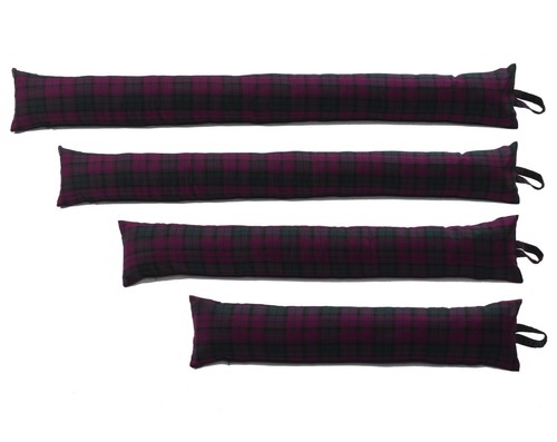 Draught excluder purple - draught, &