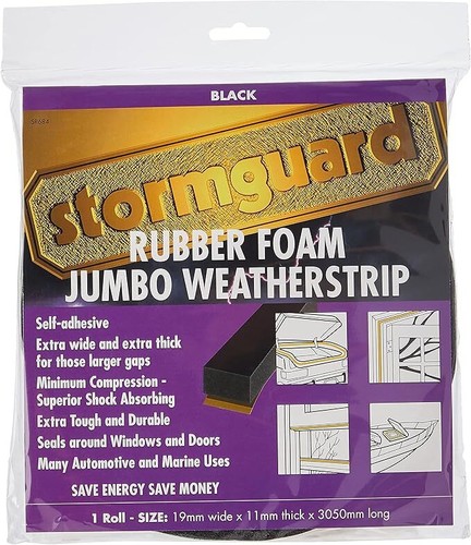 Jumbo foam draught excluder - foam,